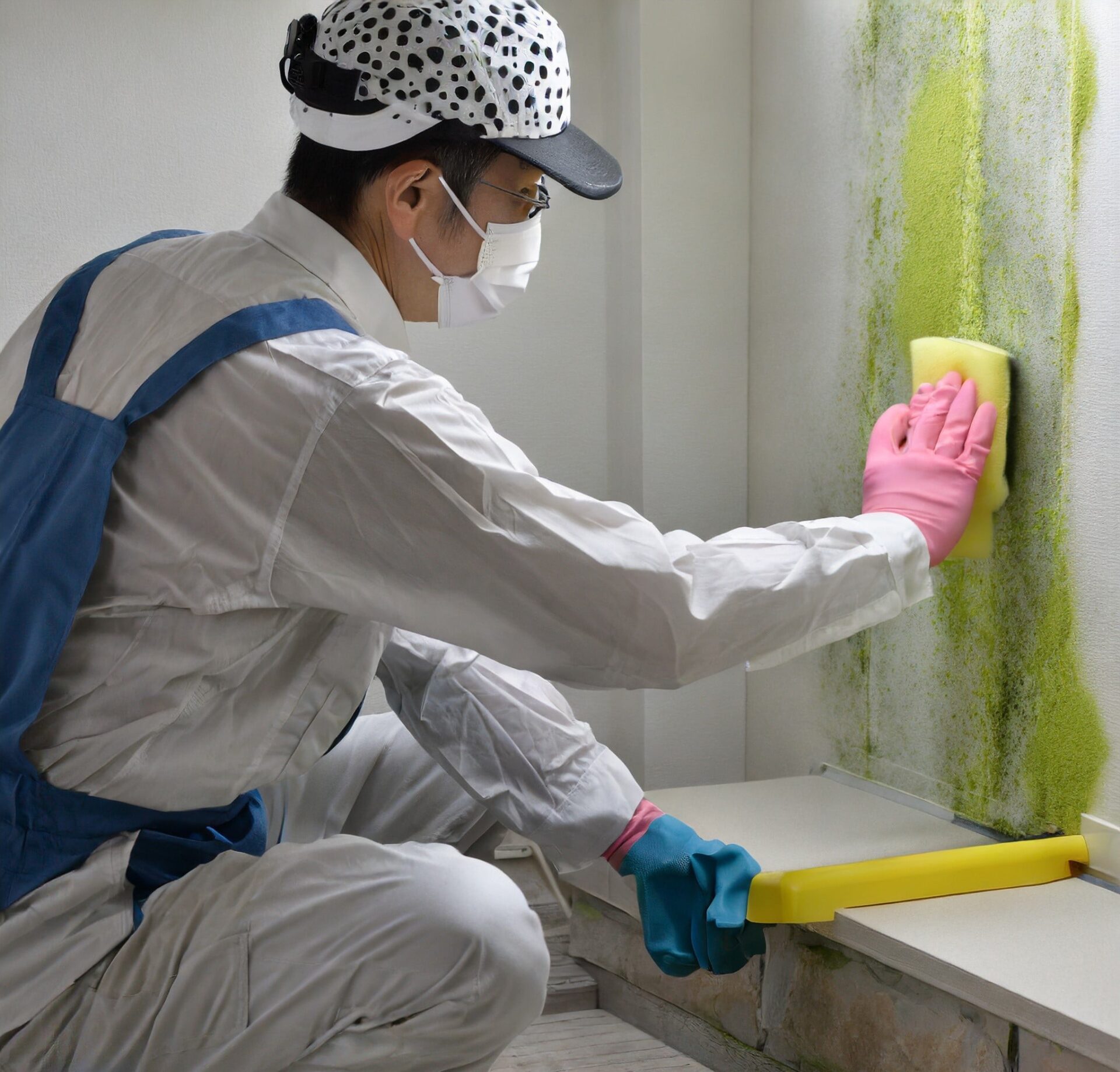 Mould sample testing 