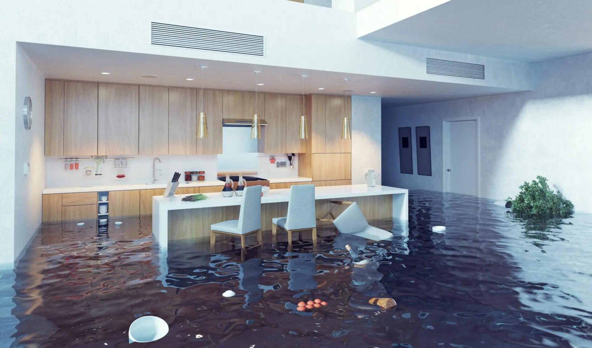 Water damage mould removal